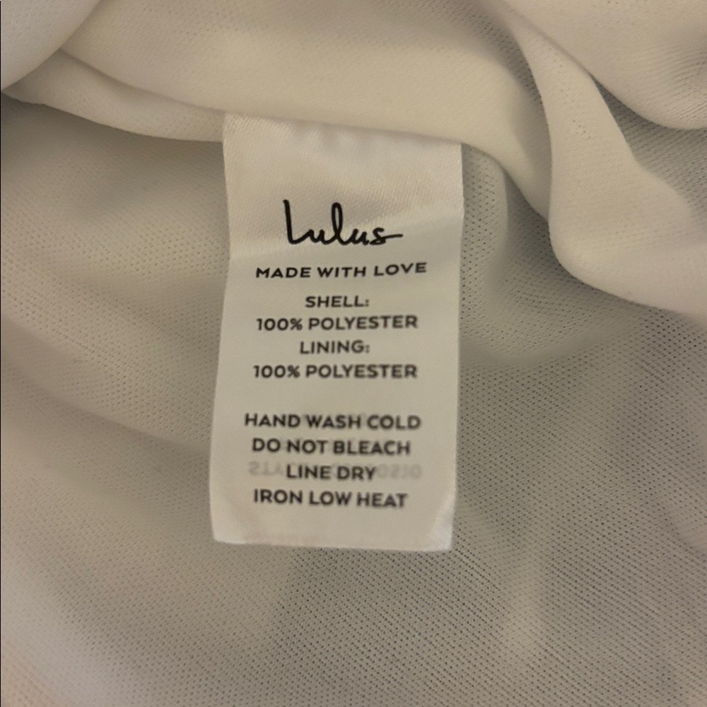 Lulu's Dephi Strapless Navy and White Romper Size M - Picture 8 of 8